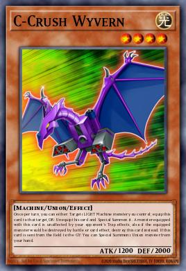 C-Crush Wyvern Yu-Gi-Oh card