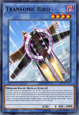 Transonic Bird Yu-Gi-Oh card