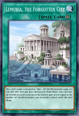 Lemuria, the Forgotten City Yu-Gi-Oh card