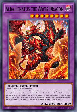 Alba-Lenatus the Abyss Dragon Yu-Gi-Oh card