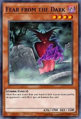 Fear from the Dark Yu-Gi-Oh card