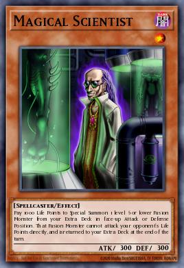 Magical Scientist Yu-Gi-Oh card