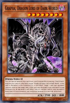 Grapha, Dragon Lord of Dark World Yu-Gi-Oh card