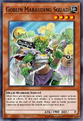 Goblin Marauding Squad Yu-Gi-Oh card