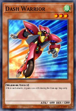 Dash Warrior Yu-Gi-Oh card