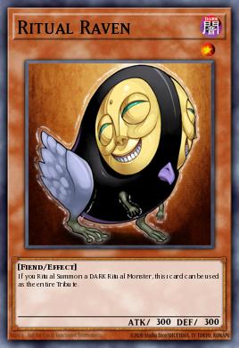 Ritual Raven Yu-Gi-Oh card