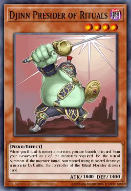 Djinn Presider of Rituals Yu-Gi-Oh card