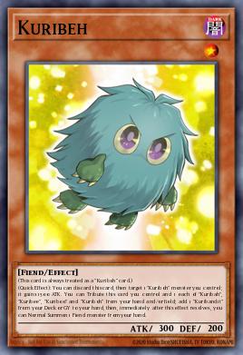 Kuribeh Yu-Gi-Oh card