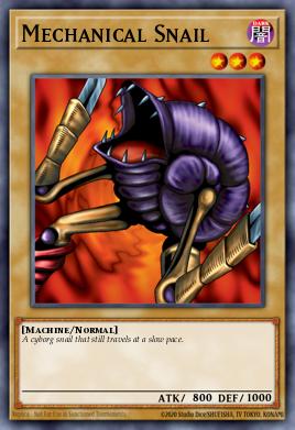 Mechanical Snail Yu-Gi-Oh card