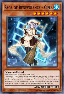 Sage of Benevolence - Ciela Yu-Gi-Oh card