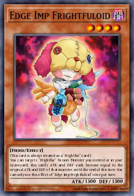 Edge Imp Frightfuloid Yu-Gi-Oh card