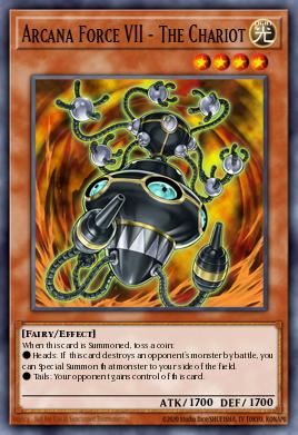 Arcana Force VII - The Chariot Yu-Gi-Oh card