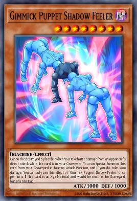 Gimmick Puppet Shadow Feeler Yu-Gi-Oh card