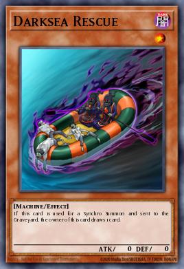 Darksea Rescue Yu-Gi-Oh card