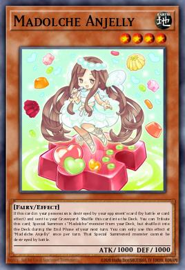 Madolche Anjelly Yu-Gi-Oh card