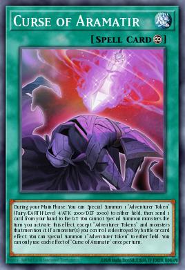 Curse of Aramatir Yu-Gi-Oh card