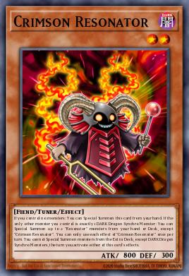 Crimson Resonator Yu-Gi-Oh card