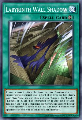 Labyrinth Wall Shadow Yu-Gi-Oh card