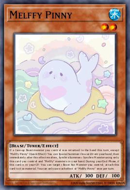 Melffy Pinny Yu-Gi-Oh card