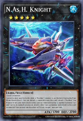 N.As.H. Knight Yu-Gi-Oh card