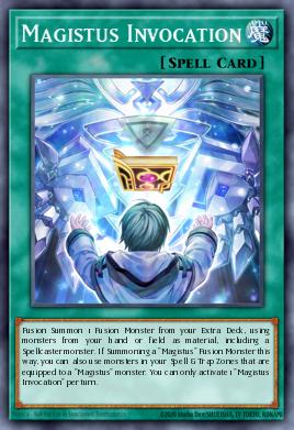 Magistus Invocation Yu-Gi-Oh card