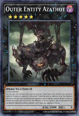 Outer Entity Azathot Yu-Gi-Oh card
