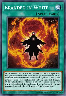 Branded in White Yu-Gi-Oh card