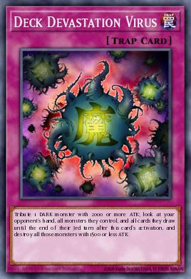 Deck Devastation Virus Yu-Gi-Oh card