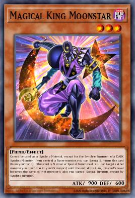 Magical King Moonstar Yu-Gi-Oh card