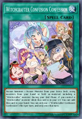 Witchcrafter Confusion Confession Yu-Gi-Oh card