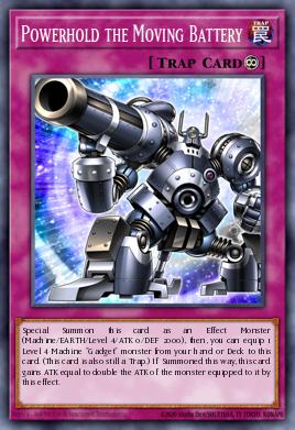 Powerhold the Moving Battery Yu-Gi-Oh card