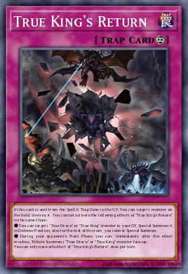 True King's Return Yu-Gi-Oh card