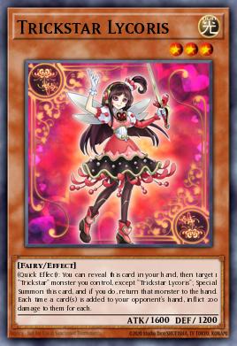 Trickstar Lycoris Yu-Gi-Oh card