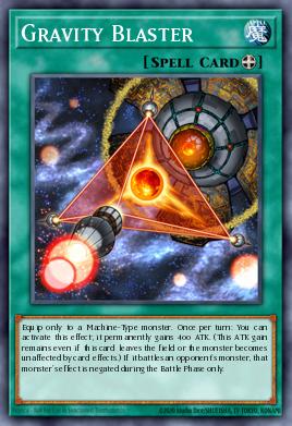 Gravity Blaster Yu-Gi-Oh card