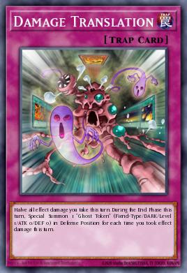 Damage Translation Yu-Gi-Oh card