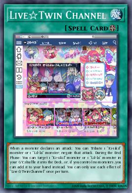 Live☆Twin Channel Yu-Gi-Oh card