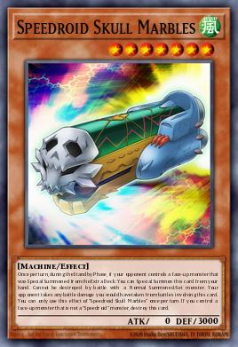 Speedroid Skull Marbles Yu-Gi-Oh card