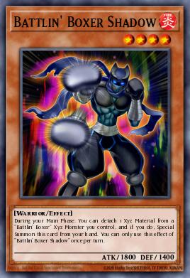 Battlin' Boxer Shadow Yu-Gi-Oh card