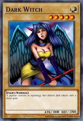 Dark Witch Yu-Gi-Oh card