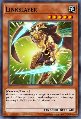 Linkslayer Yu-Gi-Oh card