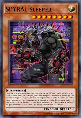 SPYRAL Sleeper Yu-Gi-Oh card