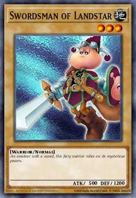 Swordsman of Landstar Yu-Gi-Oh card