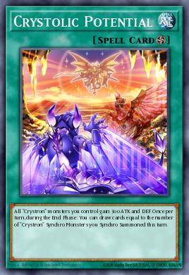 Crystolic Potential Yu-Gi-Oh card