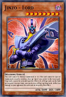 Jinzo - Lord Yu-Gi-Oh card