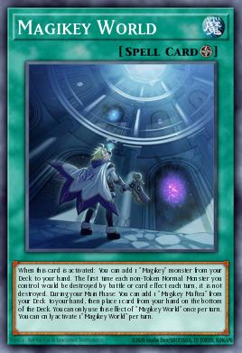 Magikey World Yu-Gi-Oh card