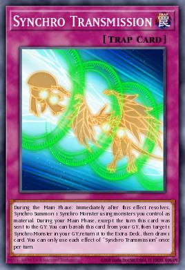 Synchro Transmission Yu-Gi-Oh card