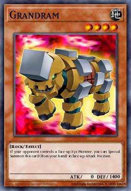 Grandram Yu-Gi-Oh card