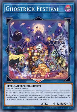 Ghostrick Festival Yu-Gi-Oh card