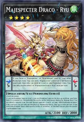 Majespecter Draco - Ryu Yu-Gi-Oh card
