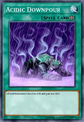 Acidic Downpour Yu-Gi-Oh card